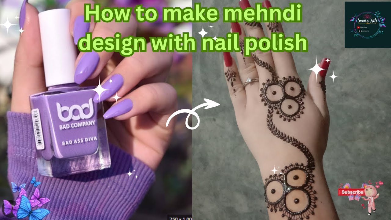 Finger Mehndi Design: Front & Back Finger Mehndi Design in 2022