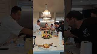 조지아식 건배! 미국 전지훈련중 초대받은 김동현