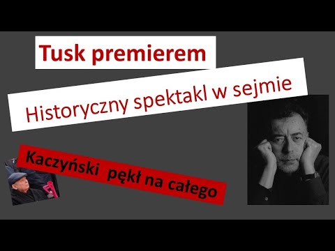 Tusk premierem wreszcie !!!    ///  Wielki Dzień w polskim sejmie /// Kaczyński do psychiatryka