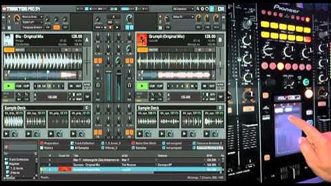 TRAKTOR PRO 2 / S4 & Pioneer DJM-2000  (MIDI Mapping)