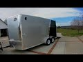 Cargo Trailer Toy Hauler Conversion Episode 9