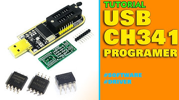 Cara menggunakan USB CH341 Programer alat flash memori eeprom
