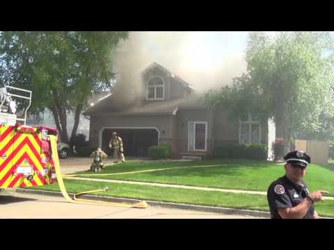 House fire Urbandale Iowa 5/22/16 Part 3