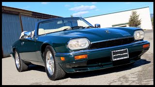 1995 Jaguar XJS Convertible in British Racing Green