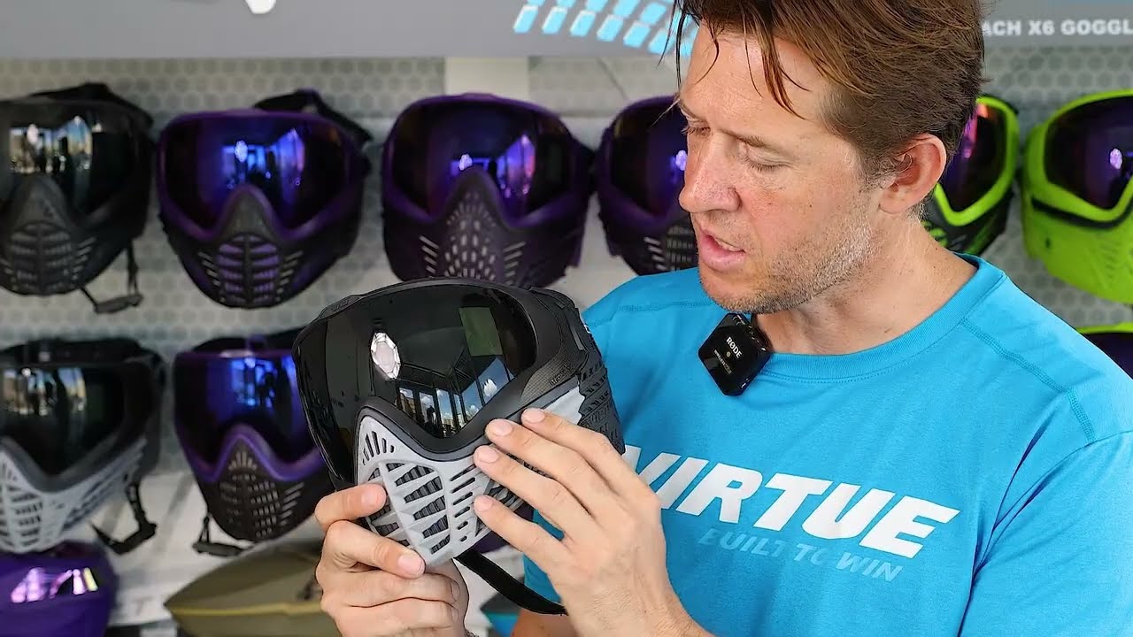 Virtue VIO X6 Goggle - Clear Ice – Virtuepb.com | Built to Win USA