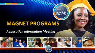 BCPS Magnet Application & Admission Process