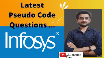 Latest Infosys Pseudo Code Questions with Solution #hackwithInfy by Shashank Singh