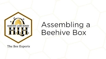 Assembling an Unassembled Beehive Box