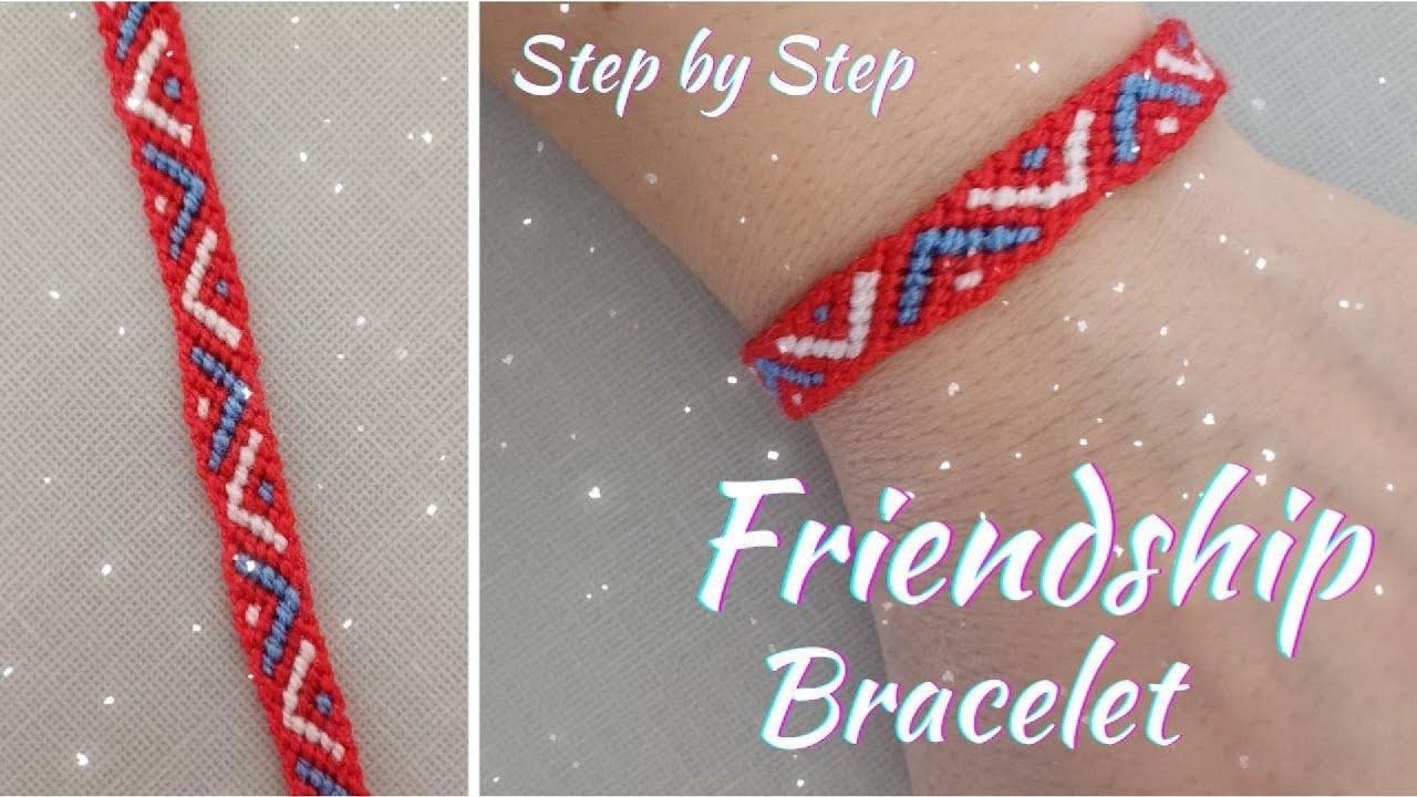 DIY Amazing Pattern Friendship Bracelet.How to make Bracelet with ...