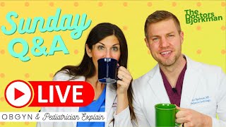 LIVE OB/GYN and Pediatrician - Sunday Q&A screenshot 3