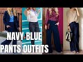 3 ways to style navy blue pants for work this summer!💻