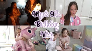 Mya's 9th Birthday | Family Vlog 75