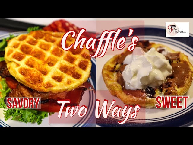 Best Keto Chaffle Recipe - Creations by Kara