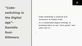 Multimodal Writing