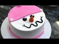 KARDAN ADAM KOLAY PASTA YAPIMI⛄️❄️SNOWMAN CAKE