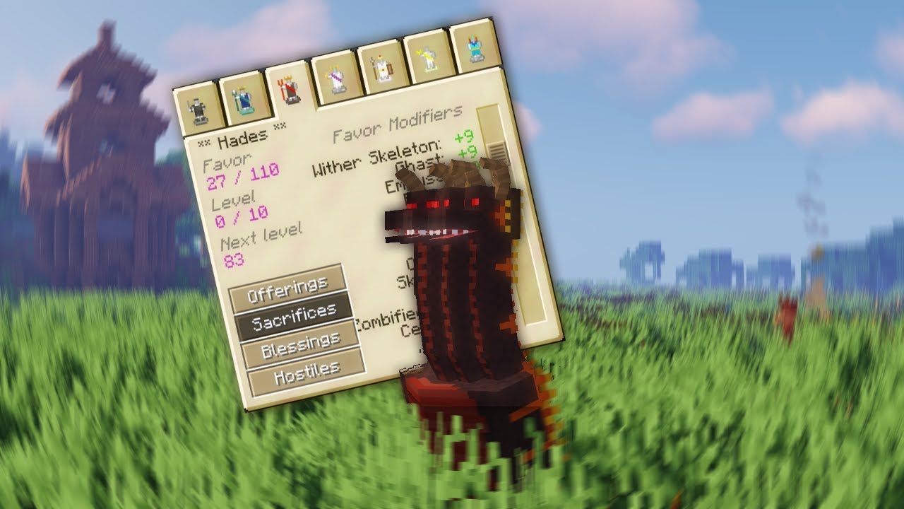 Minecraft Reputation Bar Mod This Mod Makes Minecraft Based on Reputation and Greek Fantasy - YouTube