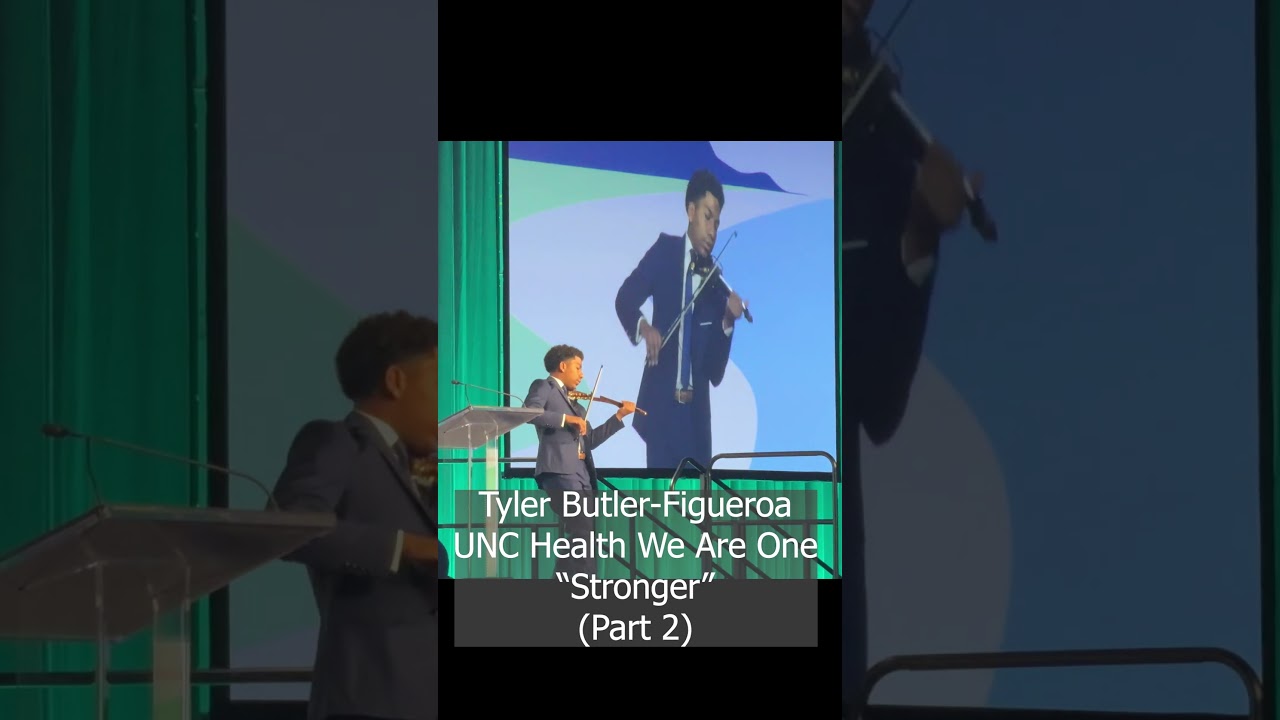 Watch "Stronger" Kelly Clarkson (Part 2) UNC Health We Are One Conference Tyler Butler-Figueroa Violinist on YouTube Watch "Stronger" Kelly Clarkson (Part 2) UNC Health We Are One Conference Tyler Butler-Figueroa Violinist on YouTube
