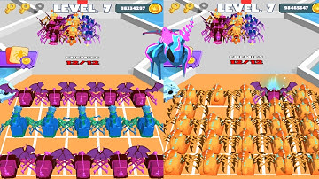 NOOB vs PRO vs HACKER Spider Train 3D Run Master Gameplay