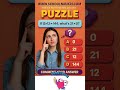 🧠 Puzzle challenge Day - 162 #puzzle #dailypuzzle #puzzle shorts #schoolnaukri #shorts#quiz #riddles