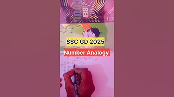 Reasoning number Analogy #ssc #ssccgl #sscgd #sscmts #sscchsl #shorts #tranding