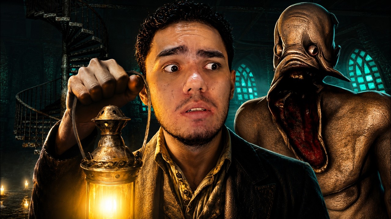 TIVE QUE FUGIR DO TINHOSO! - AMNESIA: THE DARK DESCENT - Parte 2