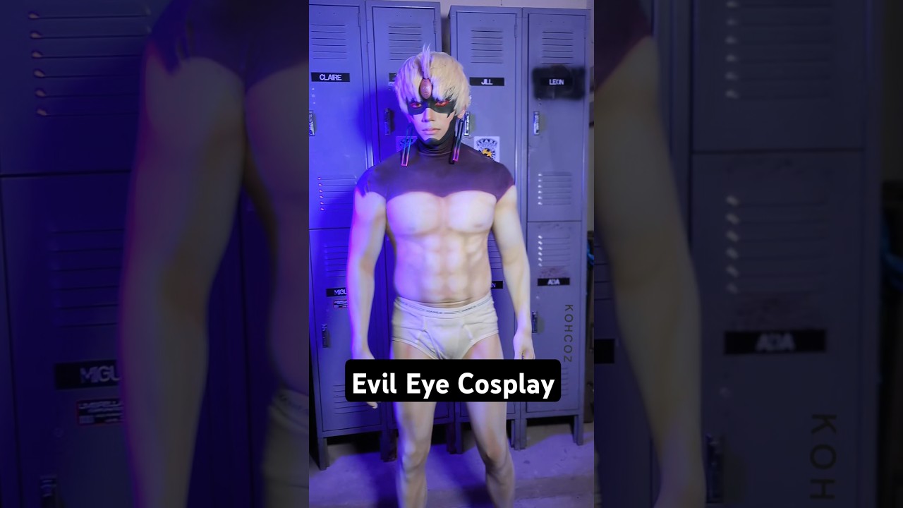 How I made Evil Eye cosplay using @welovecolors 🧿 #dandadan #evileye #cosplay #jiji #enjoji #ddd