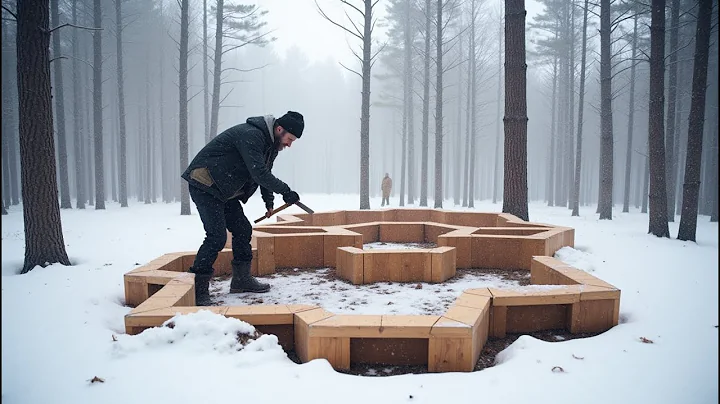 Man builds his own underground cabin | Start to Finish by @RuslaninTheWoods