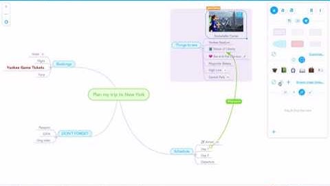 MindMeister Tutorial  Adding Notes, Links, Images and Files 1