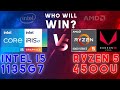 [Hindi] Ryzen 5 4500u vs Intel i5 11th gen 1135g7 🔥 | Which one is best Ryzen 5 or Intel i5?