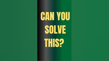 Solve This Before the Time Runs Out! ⏳🤯 Puzzle 3/10 #shorts #tranding