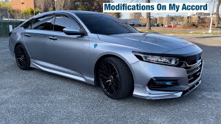 20182022 Honda Accord Sport Mods On My 1.5