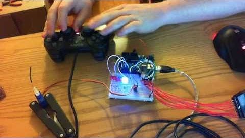 PS2 controller with Arduino