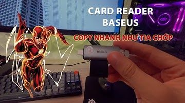 【Review Time】Tốc độ đầu đọc thẻ nhớ Baseus quá khủng khiếp! | Ê Hiếu!