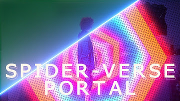 Across the Spider-Verse Portal After Effects Tutorial