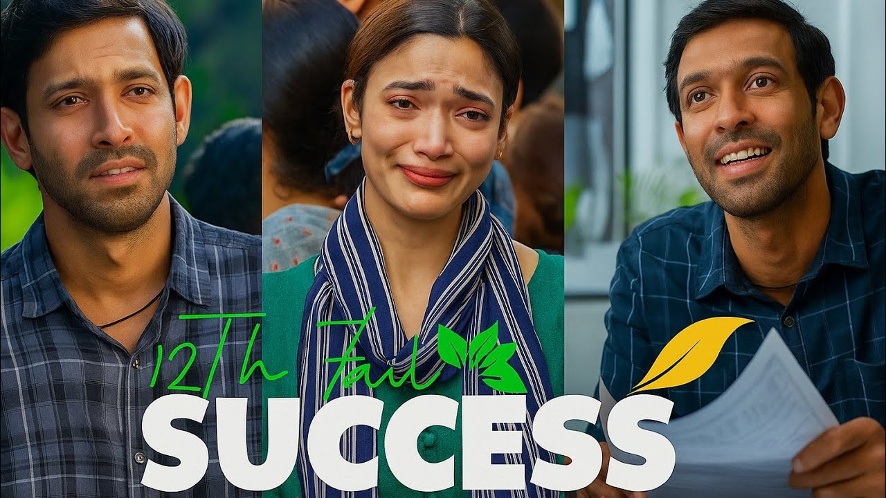 12 TH FAIL: Success story || poor boy Became a IPS officer 💲💸