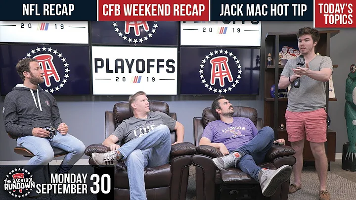 Barstool Office Fooled by a “Hot Gambling Tip” - September 30, 2019 - Barstool Rundown