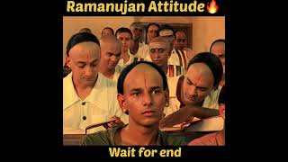 Ramanujan Attitude Status🔥The Greatest Mathematician Of India😈 | The Man Who Know infinity #viral