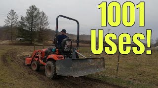 Does the BX Earn its Keep?  Kubota BX23S Helps Out with Odd Jobs Around the Homestead