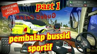 Bussid balap-kompilasi pembalap bussid sportif part 1-bus simulator indonesia screenshot 5