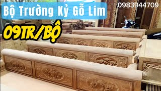 Trường Kỷ Làng Nghề - Giá Tại Xưởng | Bộ Trường Kỷ Gỗ Lim - Giá 9 triệu/Bộ | Ship Toàn Quốc