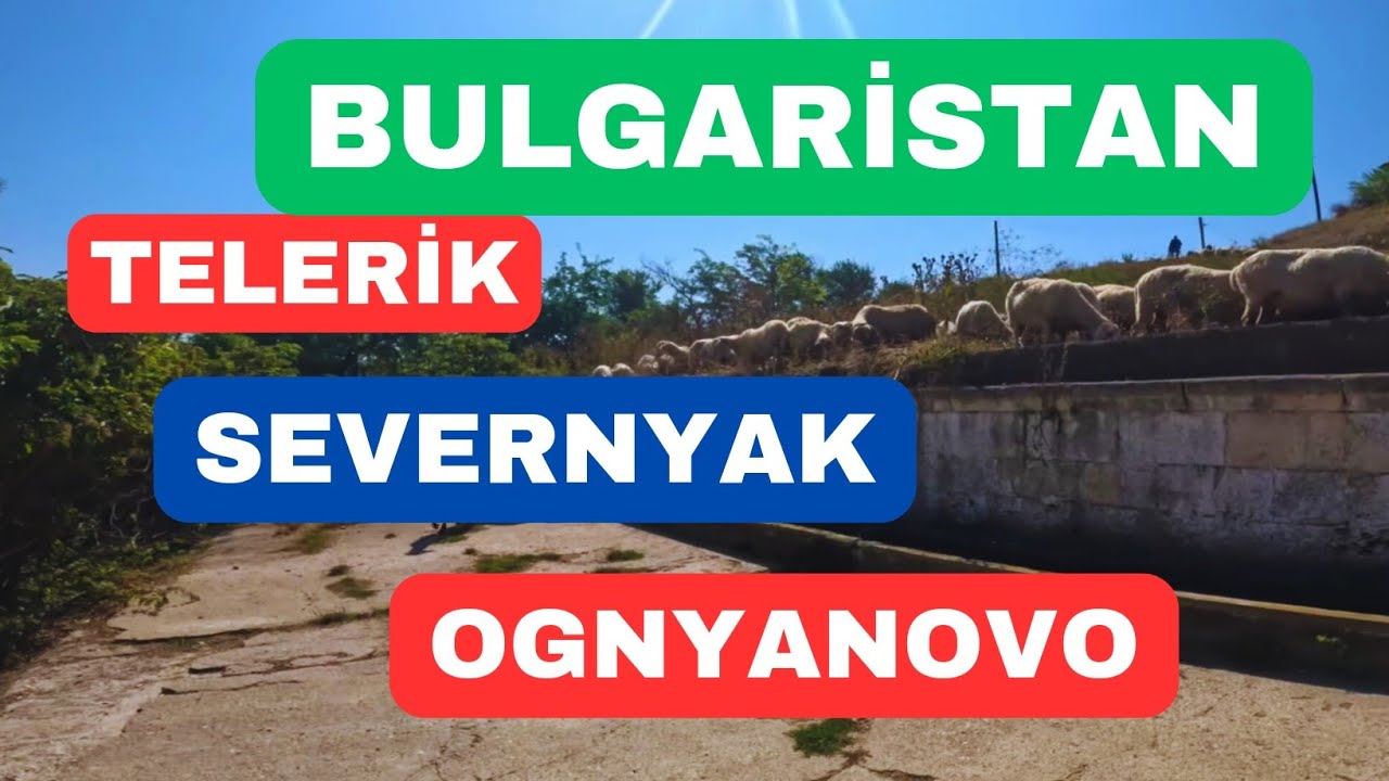 Bulgaristan Dobrich Telerik Ognyanovo Severnyak (Gürgenli) Romanya Sınır kapısı