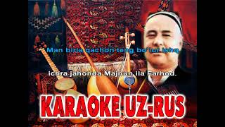 Mustaxzod karaoke uz  Husning guli to