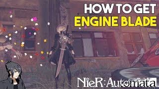 Nier: Automata How To Get The ENGINE BLADE From FFXV (Engine Blade Location)