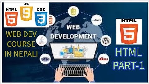 WEB DEVELOPMENT IN NEPALI ! PART-1