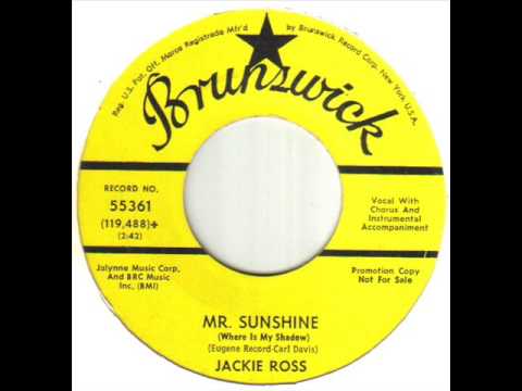 Jackie Ross Mr Sunshine