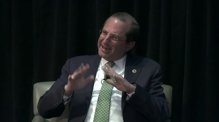 US HHS Secretary Azar at Pioneer's Hewitt Healthca...