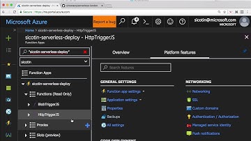 Azure Functions - Git deployment configuration
