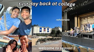welcome to season 3 of college | first day back!