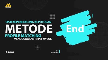 Sistem Pendukung Keputusan Metode Profile Matching Menggunakan PHP dan MySql [FINISH]