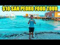 $10 San Pedro Food Tour | How To Save Money and Eat Cheap In Belize 4K